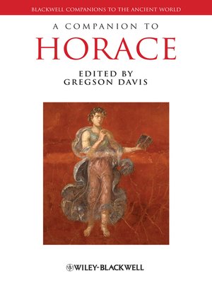 cover image of A Companion to Horace
